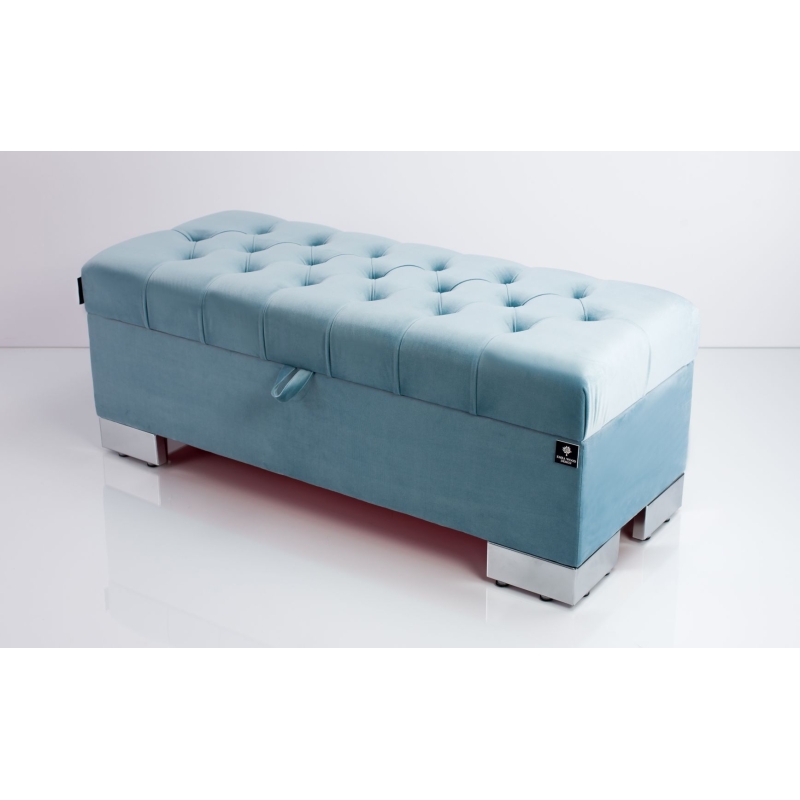 Tufted Storage Bench